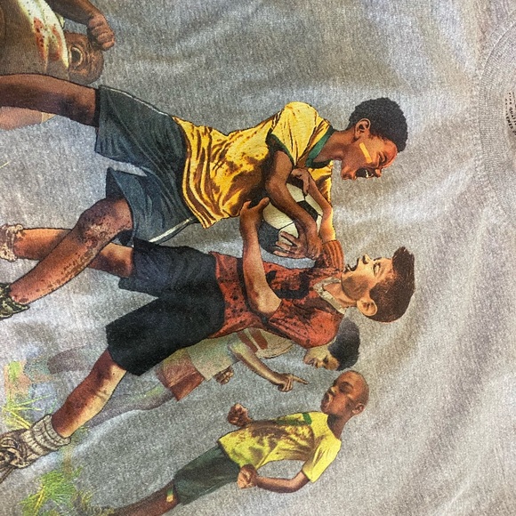 Akoo tshirt with kids arguing over a soccer game - Picture 6 of 8